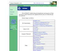 Tablet Screenshot of chemicals.wycn.net